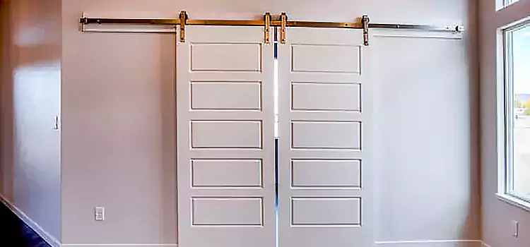 Glass Barn Door with Installation Hardware Kit Universal City